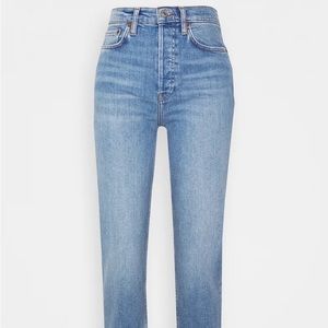 Re/Done 70s stovepipe jeans size 24